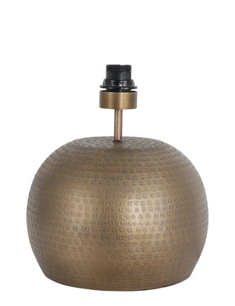 Metalen bolle tafel lampenvoet-3310BR