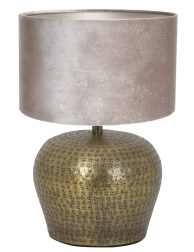 Bewerkte vaaslamp-7016BR