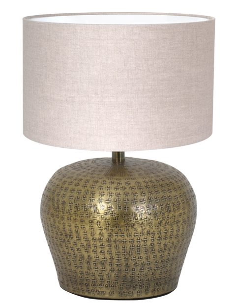 Bewerkte vaaslamp-7020BR