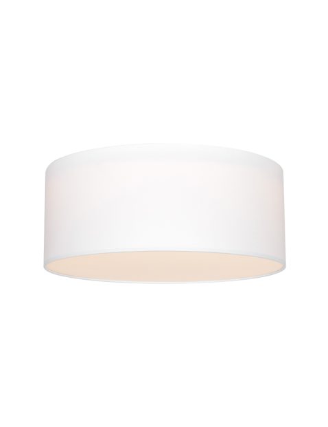 Ronde plafondlamp met witte kap-7125W