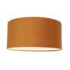 Oker gele stoffen plafondlamp-7130W