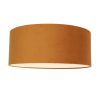 LED plafondlamp met velvet oker gele kap-7154W