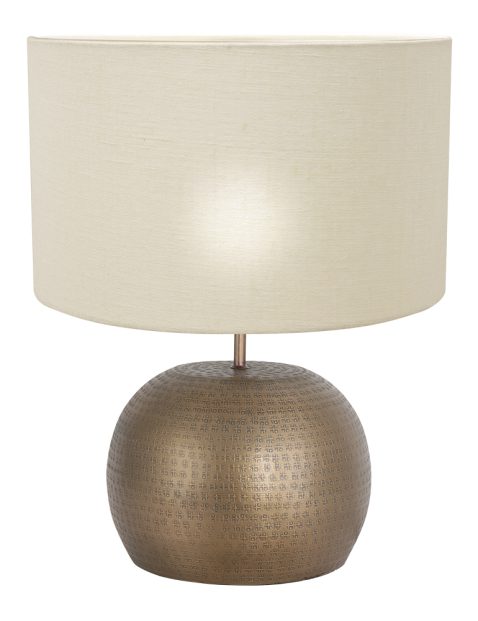 Bronzen oosterse lampenvoet-7345BR