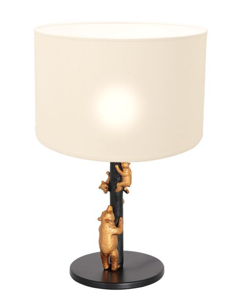 Lamp met berenfamilie-8230ZW