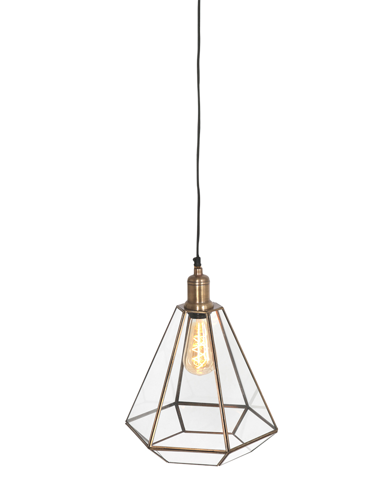 Zeshoekige hanglamp-3305BR