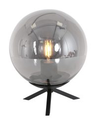 Tafellamp rookglas-3323ZW