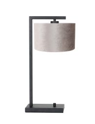 Grijze schemerlamp-7122ZW