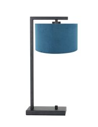 Zwarte tafellamp-7124ZW