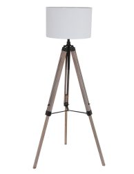 Scandinavische driepoot vloerlamp-7176ZW