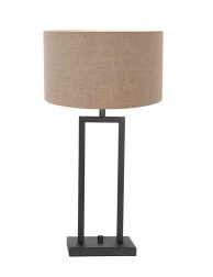 Zwarte tafellamp-8210ZW