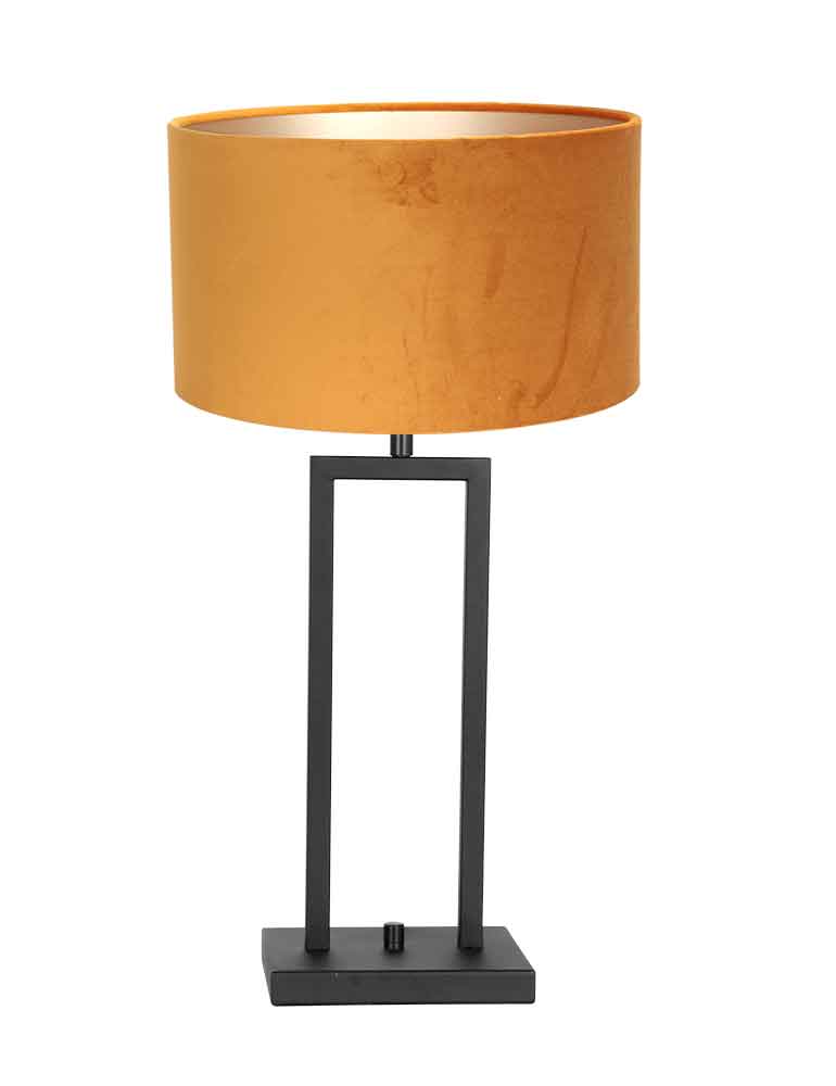 Zwarte lampenvoet-8214ZW