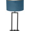 Blauwe schemerlamp-8215ZW