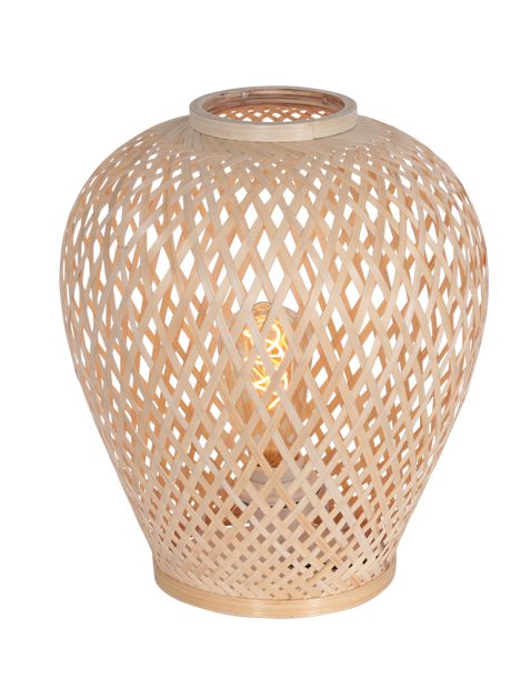 Bamboe tafellamp-3130BE