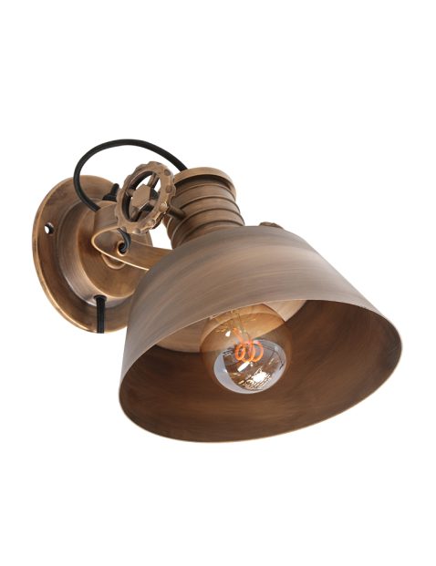 annelighting-wandlamp-sprocket-brons-metaal-opbouwspot-e27-3357br-1