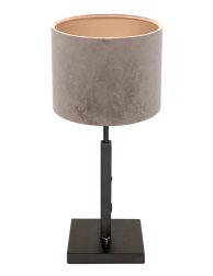 Zwarte tafellamp-8163ZW