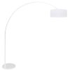 Booglamp met witte kap-7166W