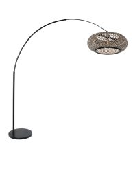 Booglamp met gevlochten kap-7508ZW