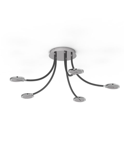 Flexibele Steinhauer Turound staal geborsteld / transparant glas Steinhauer Turound