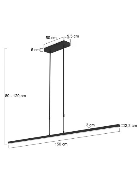 hanglamp-steinhauer-bande-zwart-mat-kunststof-mat-3320zw-7