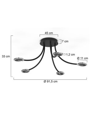 steinhauer-plafonniere-turound-zwart-metaal-ø92cm-led-3375zw-1