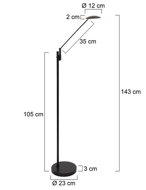 vloerlamp-steinhauer-daphne-3393zw-7