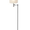 vloerlamp-steinhauer-stang-mat-zwart-met-een-witte-kap-7180zw