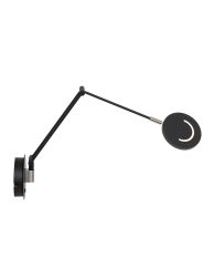 wandlamp-steinhauer-soleil-mat-zwart-mat-glas-3259zw-1