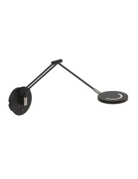 wandlamp-steinhauer-soleil-mat-zwart-/-mat-glas-3259zw