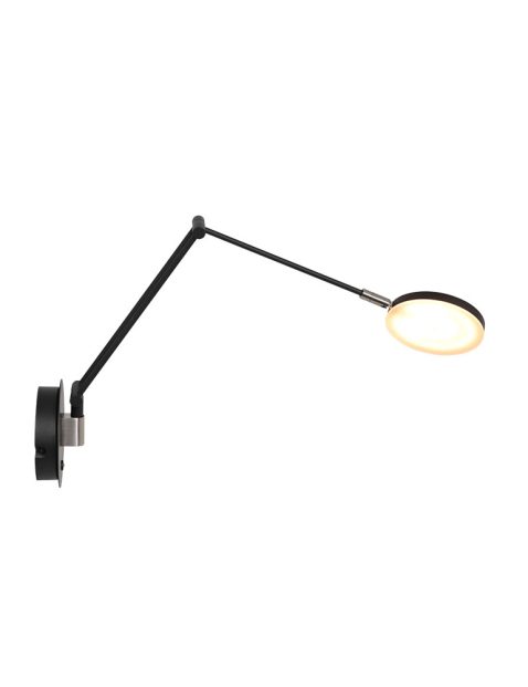 wandlamp-steinhauer-soleil-mat-zwart-mat-glas-3259zw-20