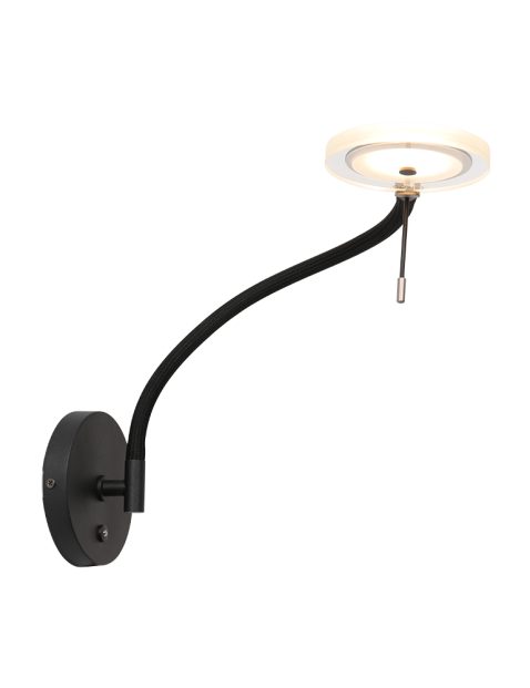 wandlamp-steinhauer-turound-mat-zwart-transparant-glas-3377zw-10