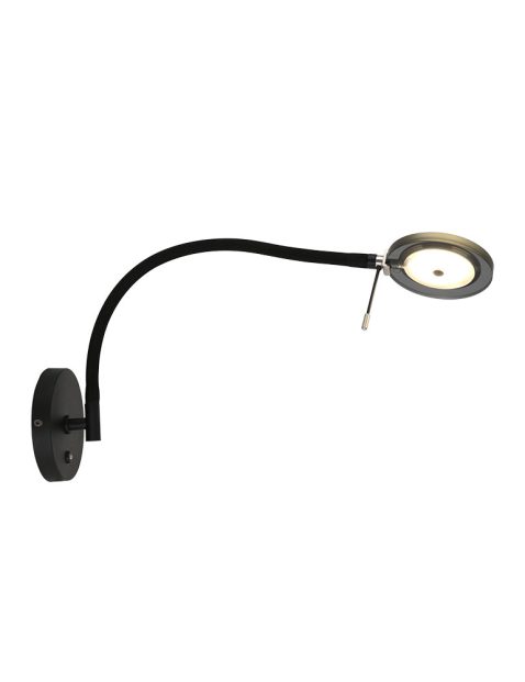 wandlamp-steinhauer-turound-mat-zwart-transparant-grijs-zwart-3378zw-10