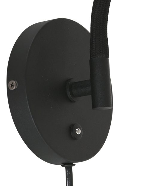 wandlamp-steinhauer-turound-mat-zwart-transparant-grijs-zwart-3378zw-13