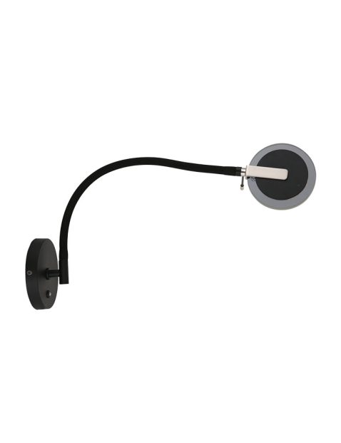 wandlamp-steinhauer-turound-mat-zwart-transparant-grijs-zwart-3378zw-14
