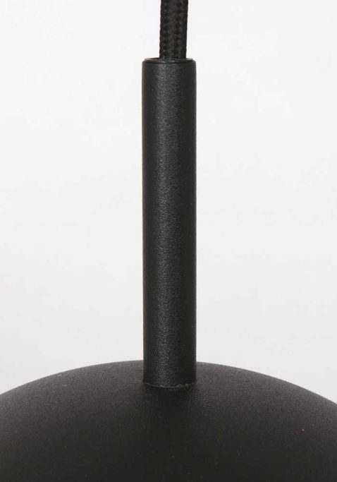 hanglamp-steinhauer-bollique-geborsteld-zwart-met-rookglazen-bol-3496zw-12