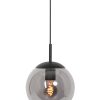hanglamp-steinhauer-bollique-geborsteld-zwart-met-smoke-glas-3498zw