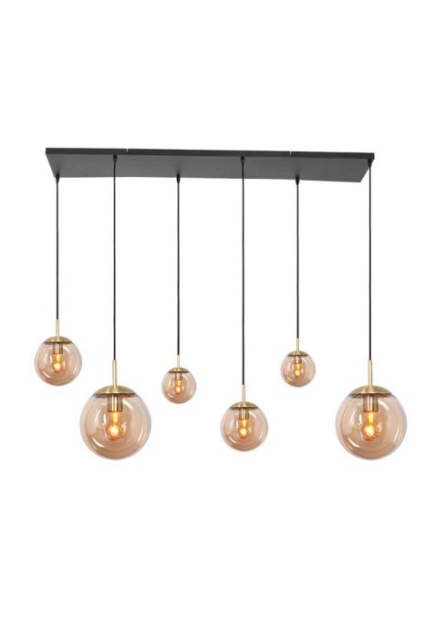 hanglamp-steinhauer-bollique-geborsteld-zwart-metaal