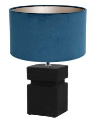 tafellamp-light-&-living-amta-blauw-en-zwart-3642zw