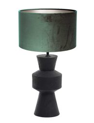 tafellamp-light-&-living-gregor-groen-en-zwart-3604zw