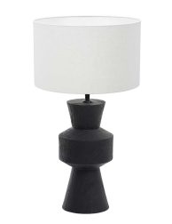 tafellamp-light-&-living-gregor-wit-en-zwart-3601zw