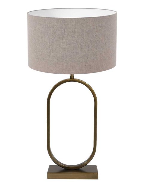 tafellamp-light-&-living-jamiri-brons-en-taupe-3580br