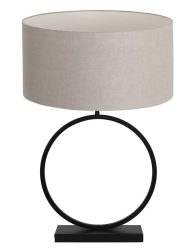 tafellamp-light-&-living-liva-taupe-en-zwart-3610zw