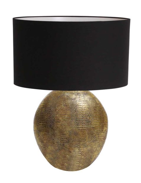 tafellamp-light-&-living-skeld-brons-en-zwart-3649br