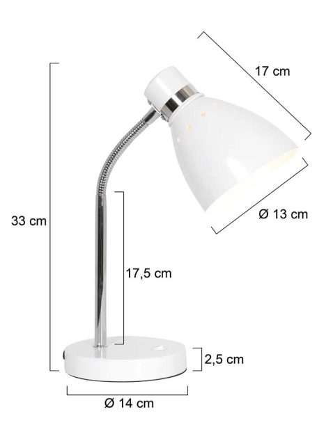 tafellamp-steinhauer-spring-wit-3391w-7