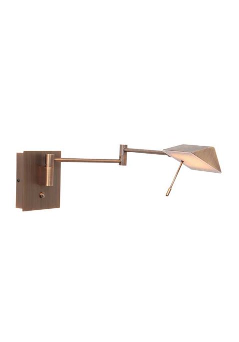 wandlamp-steinhauer-retina-geborsteld-brons-3402br-1