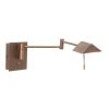 wandlamp-steinhauer-retina-geborsteld-brons-3402br
