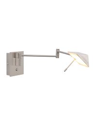 wandlamp-steinhauer-retina-geborsteld-staal-3402st-1