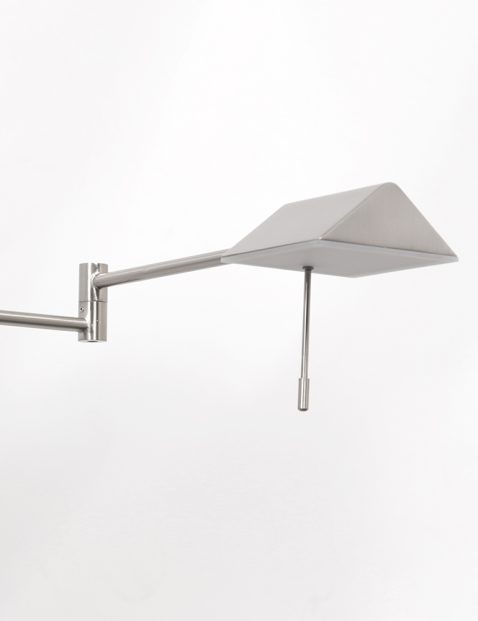 wandlamp-steinhauer-retina-geborsteld-staal-3402st-6