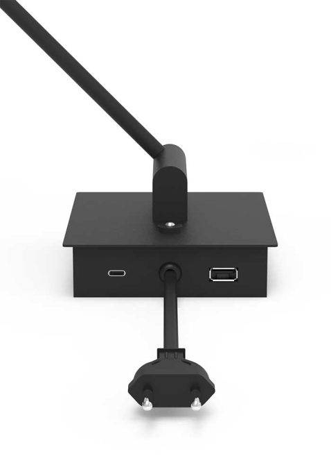 wandlamp-steinhauer-retina-geborsteld-zwart-3402zw-15