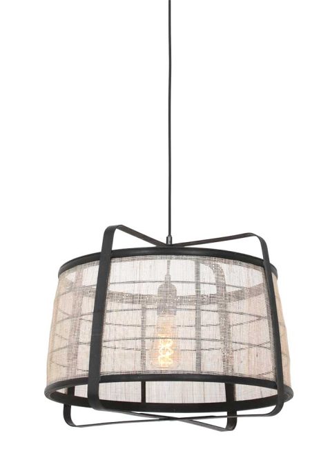 hanglamp-anne-light-&-home-capos-zwart-3511zw
