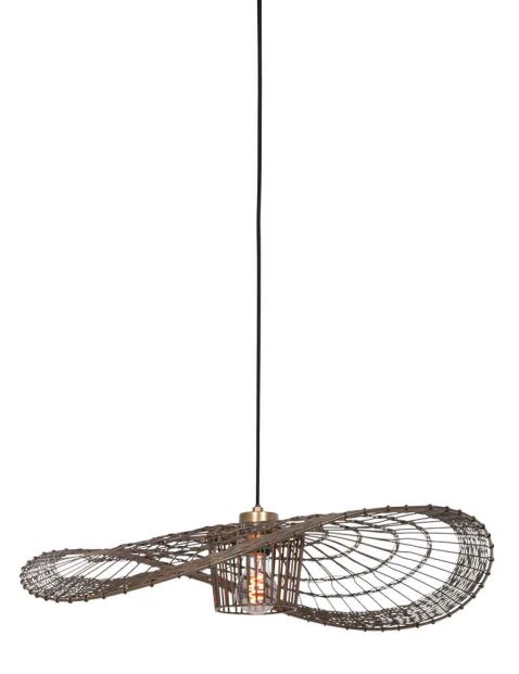 hanglamp-steinhauer-chapeau-brons-3396br